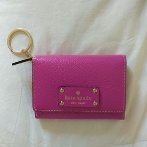 Kate Spade mini leather wallet